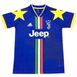Entrainement Juventus 2019 2020 Bleu Jaune Pas Cher