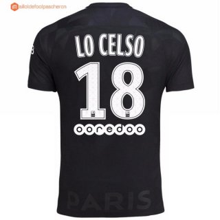 Maillot Paris Saint Germain Third Lo Celso 2017 2018 Pas Cher