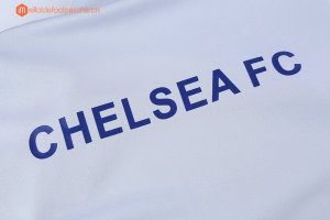 Survetement Chelsea 2017 2018 Gris Clair Bleu Pas Cher