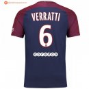 Maillot Paris Saint Germain Domicile Verratti 2017 2018 Pas Cher