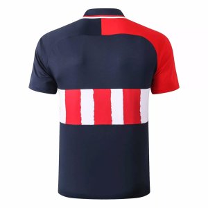Polo Atlético de Madrid 2020 2021 Noir Rouge Pas Cher