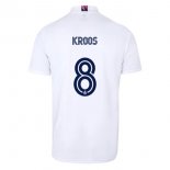 Maillot Real Madrid Domicile NO.8 Kroos 2020 2021 Blanc Pas Cher