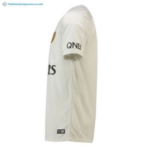 Maillot Paris Saint Germain Exterieur 2018 2019 Blanc Pas Cher