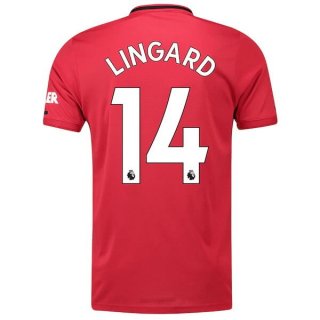 Maillot Manchester United NO.14 Lingard Domicile 2019 2020 Rouge Maillot Manchester United NO.14 Lingard Domicile 2019 2020 Rouge