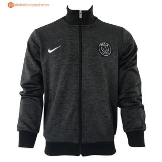 Veste Paris Saint Germain 2017 2018 Gris Marine Pas Cher Veste Paris Saint Germain 2017 2018 Gris Marine Pas Cher