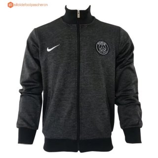 Veste Paris Saint Germain 2017 2018 Gris Marine Pas Cher