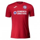 Thailande Maillot Cruz Bleu Gardien 2020 2021 Rouge Pas Cher