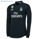 Maillot Real Madrid Exterieur ML 2018 2019 Noir Pas Cher