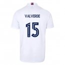 Maillot Real Madrid Domicile NO.15 Valverde 2020 2021 Blanc Pas Cher