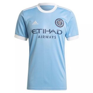 Thailande Maillot New York City Domicile 2021 2022 Bleu Pas Cher