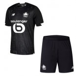 Maillot Lille Exterieur Enfant 2020 2021 Noir Pas Cher