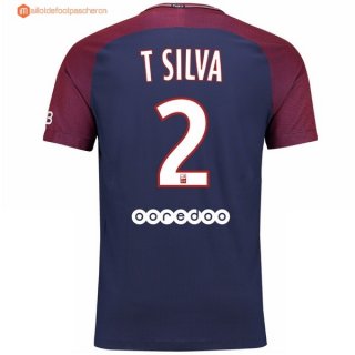 Maillot Paris Saint Germain Domicile T Silva 2017 2018 Pas Cher Maillot Paris Saint Germain Domicile T Silva 2017 2018 Pas Cher