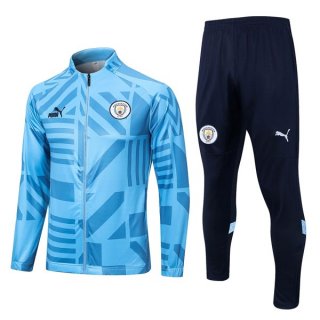 Survetement Manchester City 2022 2023 Bleu