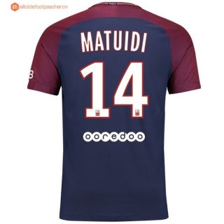 Maillot Paris Saint Germain Domicile Matuidi 2017 2018 Pas Cher Maillot Paris Saint Germain Domicile Matuidi 2017 2018 Pas Cher