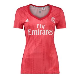 Maillot Real Madrid Third Femme 2018 2019 Rouge Pas Cher