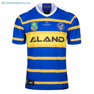 Maillot Rugby Parramatta Eels Domicile 2018 Bleu Pas Cher