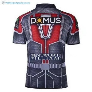 Maillot Rugby St.George Illawarra Dragons 2017 2018 Gris Pas Cher