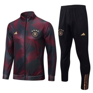 Survetement Allemagne 2022 2023 Rouge Noir Survetement Allemagne 2022 2023 Rouge Noir