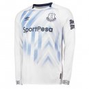 Maillot Everton Third ML 2018 2019 Blanc Pas Cher