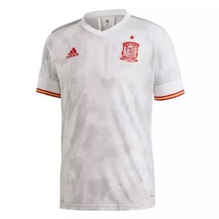 Maillot Espagne Exterieur 2020 Blanc Pas Cher