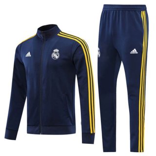 Survetement Real Madrid 2021 2022 Bleu Jaune Pas Cher Survetement Real Madrid 2021 2022 Bleu Jaune Pas Cher