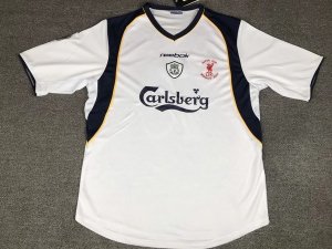 European Super Cup Maillot Liverpool Owen Domicile NO.10 Retro 2005 Blanc Pas Cher