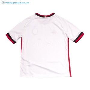 Maillot AC Milan Exterieur Enfant 2017 2018 Blanc Pas Cher