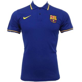 Polo Barcelona 2019 2020 Bleu Pas Cher