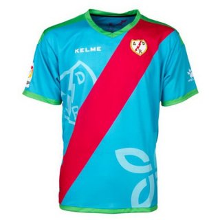 Maillot Rayo Vallecano de Madrid Third 2018 2019 Bleu Pas Cher