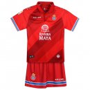 Maillot Espanyol Third Enfant 2018 2019 Rouge Pas Cher