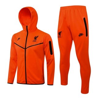 Sweat Shirt Capuche Ensemble Complet Liverpool 2022 2023 Orange Sweat Shirt Capuche Ensemble Complet Liverpool 2022 2023 Orange