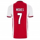 Maillot Ajax Domicile Van Neres 2019 2020 Rouge Pas Cher