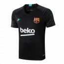 Entrainement Barcelona 2019 2020 Noir Blanc Pas Cher