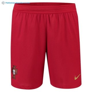 Pantalon Portugal Domicile 2018 Rouge Pas Cher