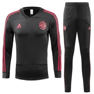 Survetement Manchester United 2018 2019 Gris Marine Pas Cher Survetement Manchester United 2018 2019 Gris Marine Pas Cher