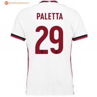 Maillot Milan Exterieur Paletta 2017 2018 Pas Cher Maillot Milan Exterieur Paletta 2017 2018 Pas Cher