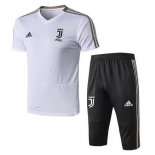 Entrainement Juventus Ensemble Complet 2018 2019 Blanc Noir Pas Cher