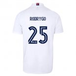 Maillot Real Madrid Domicile NO.25 Rodrygo 2020 2021 Blanc Pas Cher