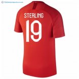 Maillot Angleterre Exterieur Sterling 2018 Rouge Pas Cher