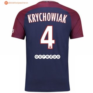 Maillot Paris Saint Germain Domicile Krychowiak 2017 2018 Pas Cher Maillot Paris Saint Germain Domicile Krychowiak 2017 2018 Pas Cher