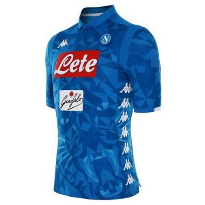 Maillot Naples Domicile 2018 2019 Bleu Pas Cher