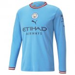 Thailande Maillot Manchester City Domicile ML 2022-2023