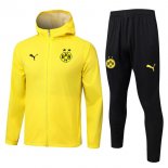 Coupe Vent Capuche Dortmund Jaune 2025 2026 5 Coupe Vent Capuche Dortmund Jaune 2025 2026 5