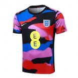 Maillot Entrainement Angleterre 2025 2026 Rouge Bleu 3