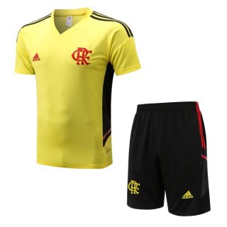 Maillot Entrainement Flamengo Ensemble Complet 2022 2023 Jaune Maillot Entrainement Flamengo Ensemble Complet 2022 2023 Jaune