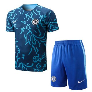Maillot Entrainement Chelsea Ensemble Complet 2022 2023 Bleu Maillot Entrainement Chelsea Ensemble Complet 2022 2023 Bleu