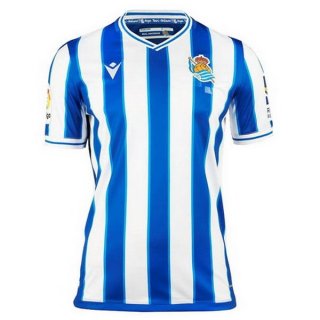 Thailande Maillot Real Sociedad Domicile 2020 2021 Bleu Pas Cher Thailande Maillot Real Sociedad Domicile 2020 2021 Bleu Pas Cher