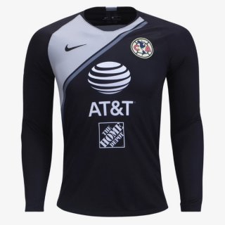 Maillot Club América ML Gardien 2018 2019 Noir Pas Cher Maillot Club América ML Gardien 2018 2019 Noir Pas Cher