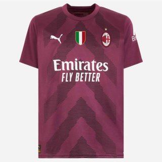Thailande Maillot AC Milan Gardien 2022 2023 Thailande Maillot AC Milan Gardien 2022 2023