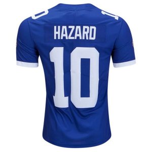 NFL Maillot Chelsea HAZARD NO.10 2019 2020 Bleu Pas Cher